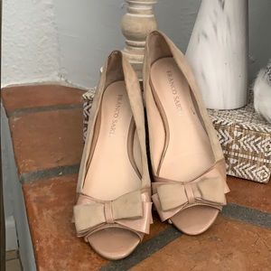 EUC Franco Sarto suede flats